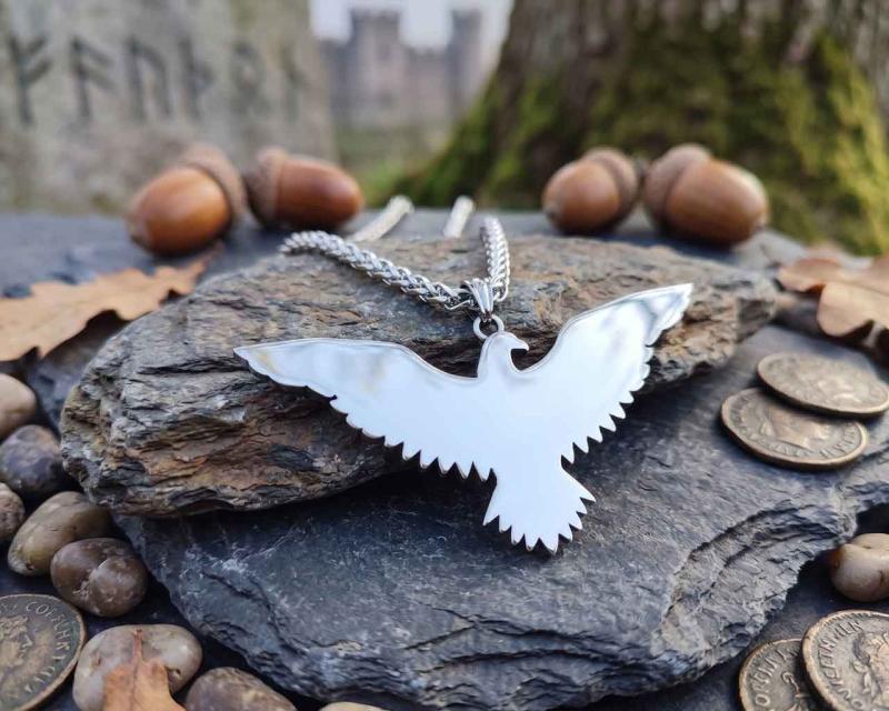 Adler-Anhänger aus Edelstahl
